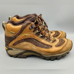 Merrell Siren Waterproof Continuum Leather Women's 8 Hiking Boots Shoes J16038